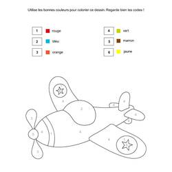 Dessin à colorier: Magique Facile (Coloriage numéroté) #216716 - Coloriages à Imprimer Gratuits