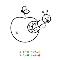 Dessin à colorier: Magique GS (Coloriage numéroté) #201550 - Coloriages à Imprimer Gratuits