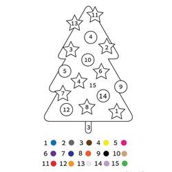 Dessin à colorier: Magique GS (Coloriage numéroté) #201555 - Coloriages à Imprimer Gratuits