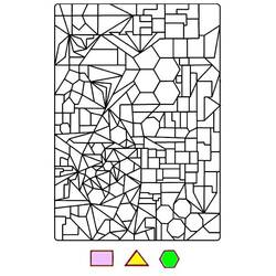 Dessin à colorier: Magique Maternelle (Coloriage numéroté) #180174 - Coloriages à Imprimer Gratuits
