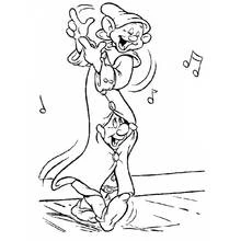 Dessin à colorier: Blanche Neige et les Sept Nains (Contes et Histoires) #133862 - Coloriages à Imprimer Gratuits