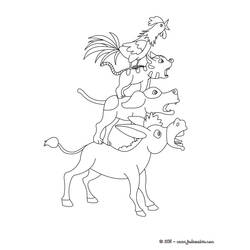 Dessin à colorier: Blanche Neige et les Sept Nains (Contes et Histoires) #133908 - Coloriages à Imprimer Gratuits