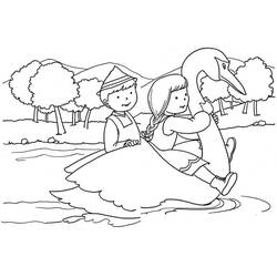 Dessin à colorier: Hansel et Gretel (Contes et Histoires) #214157 - Coloriages à Imprimer Gratuits
