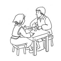 Dessin à colorier: Hansel et Gretel (Contes et Histoires) #214160 - Coloriages à Imprimer Gratuits
