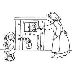 Dessin à colorier: Hansel et Gretel (Contes et Histoires) #214161 - Coloriages à Imprimer Gratuits