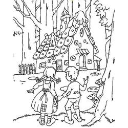 Dessin à colorier: Hansel et Gretel (Contes et Histoires) #214164 - Coloriages à Imprimer Gratuits