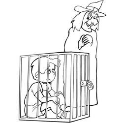 Dessins à colorier: Hansel et Gretel - Coloriages à Imprimer Gratuits