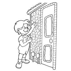Dessin à colorier: Hansel et Gretel (Contes et Histoires) #214167 - Coloriages à Imprimer Gratuits