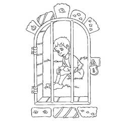 Dessin à colorier: Hansel et Gretel (Contes et Histoires) #214169 - Coloriages à Imprimer Gratuits