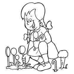 Dessin à colorier: Hansel et Gretel (Contes et Histoires) #214175 - Coloriages à Imprimer Gratuits