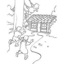 Dessin à colorier: Hansel et Gretel (Contes et Histoires) #214176 - Coloriages à Imprimer Gratuits
