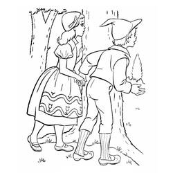 Dessin à colorier: Hansel et Gretel (Contes et Histoires) #214178 - Coloriages à Imprimer Gratuits