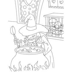 Dessin à colorier: Hansel et Gretel (Contes et Histoires) #214180 - Coloriages à Imprimer Gratuits