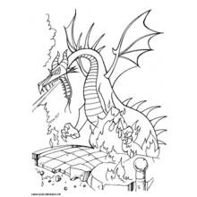 Dessin à colorier: La Belle au bois dormant (Contes et Histoires) #130729 - Coloriages à Imprimer Gratuits