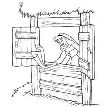 Dessin à colorier: La Belle au bois dormant (Contes et Histoires) #130789 - Coloriages à Imprimer Gratuits