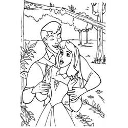 Coloriage La Belle au bois dormant (Contes et Histoires) #208956 à imprimer et colorier