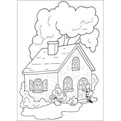 Dessin à colorier: Le Petit Chaperon rouge (Contes et Histoires) #205983 - Coloriages à Imprimer Gratuits