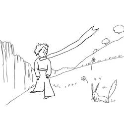 Dessin à colorier: Le Petit Prince (Contes et Histoires) #182677 - Coloriages à Imprimer Gratuits