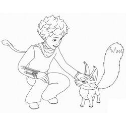 Dessin à colorier: Le Petit Prince (Contes et Histoires) #182678 - Coloriages à Imprimer Gratuits