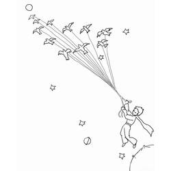 Dessin à colorier: Le Petit Prince (Contes et Histoires) #182684 - Coloriages à Imprimer Gratuits