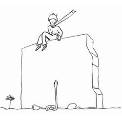 Dessin à colorier: Le Petit Prince (Contes et Histoires) #182687 - Coloriages à Imprimer Gratuits