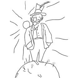 Dessin à colorier: Le Petit Prince (Contes et Histoires) #182695 - Coloriages à Imprimer Gratuits