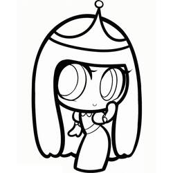 Dessin à colorier: Adventure Time (Dessins animés et séries animées) #206902 - Coloriages à Imprimer Gratuits