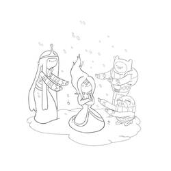 Dessins à colorier: Adventure Time - Coloriages à Imprimer Gratuits