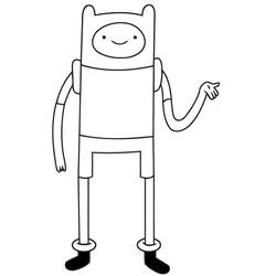Dessin à colorier: Adventure Time (Dessins animés et séries animées) #206918 - Coloriages à Imprimer Gratuits