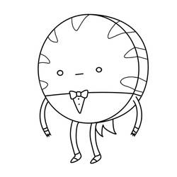Dessin à colorier: Adventure Time (Dessins animés et séries animées) #206932 - Coloriages à Imprimer Gratuits