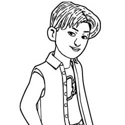 Dessin à colorier: Alerte Rouge (Dessins animés et séries animées) #184291 - Coloriages à Imprimer Gratuits