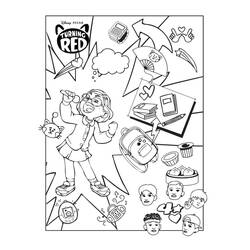 Dessin à colorier: Alerte Rouge (Dessins animés et séries animées) #184307 - Coloriages à Imprimer Gratuits