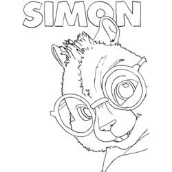 Dessin à colorier: Alvin et les Chipmunks (Dessins animés et séries animées) #128247 - Coloriages à Imprimer Gratuits