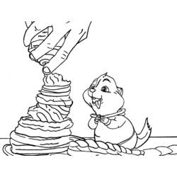 Dessin à colorier: Alvin et les Chipmunks (Dessins animés et séries animées) #128309 - Coloriages à Imprimer Gratuits