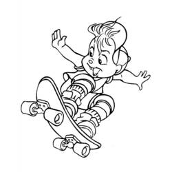 Coloriage à imprimer Alvin et les Chipmunks (Dessins animés et séries animées) #128351 pour enfants et adultes