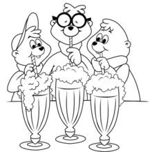Page de coloriage Alvin et les Chipmunks (Dessins animés et séries animées) #128365, gratuite à imprimer