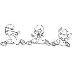 Dessin à colorier: Alvin et les Chipmunks (Dessins animés et séries animées) #128435 - Coloriages à Imprimer Gratuits