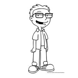 Dessin à colorier: American Dad! (Dessins animés et séries animées) #50892 - Coloriages à Imprimer Gratuits