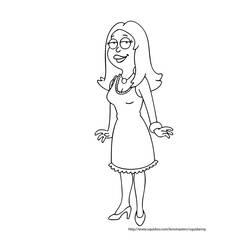 Dessin à colorier: American Dad! (Dessins animés et séries animées) #50895 - Coloriages à Imprimer Gratuits