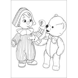 Dessin à colorier: Andy Pandy (Dessins animés et séries animées) #26725 - Coloriages à Imprimer Gratuits