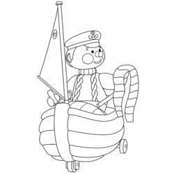 Dessin à colorier: Andy Pandy (Dessins animés et séries animées) #26730 - Coloriages à Imprimer Gratuits