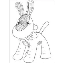 Dessin à colorier: Andy Pandy (Dessins animés et séries animées) #26765 - Coloriages à Imprimer Gratuits