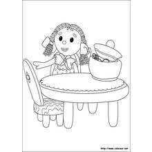 Dessin à colorier: Andy Pandy (Dessins animés et séries animées) #26779 - Coloriages à Imprimer Gratuits