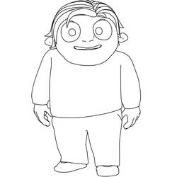 Dessins à colorier: Angelo la Débrouille - Coloriages à Imprimer Gratuits