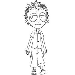 Dessin à colorier: Angelo la Débrouille (Dessins animés et séries animées) #194530 - Coloriages à Imprimer Gratuits