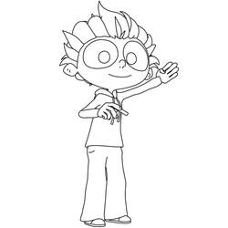 Dessin à colorier: Angelo la Débrouille (Dessins animés et séries animées) #194531 - Coloriages à Imprimer Gratuits
