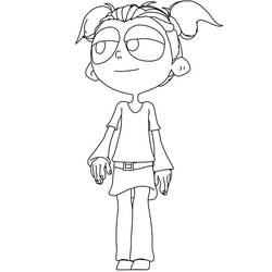 Dessin à colorier: Angelo la Débrouille (Dessins animés et séries animées) #194533 - Coloriages à Imprimer Gratuits