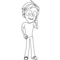Dessin à colorier: Angelo la Débrouille (Dessins animés et séries animées) #194539 - Coloriages à Imprimer Gratuits