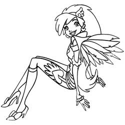 Dessin à colorier: Angels Friends (Dessins animés et séries animées) #198241 - Coloriages à Imprimer Gratuits