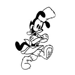 Dessin à colorier: Animaniacs (Dessins animés et séries animées) #48188 - Coloriages à Imprimer Gratuits
